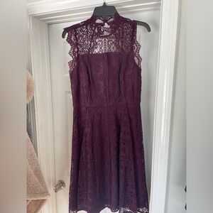 Calvin Klein Dress size 6- color- wine/ deep purple